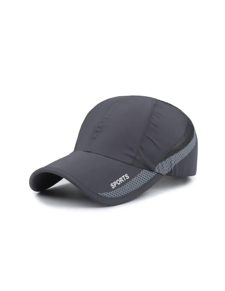 Gorra visera semicurva broche unisex