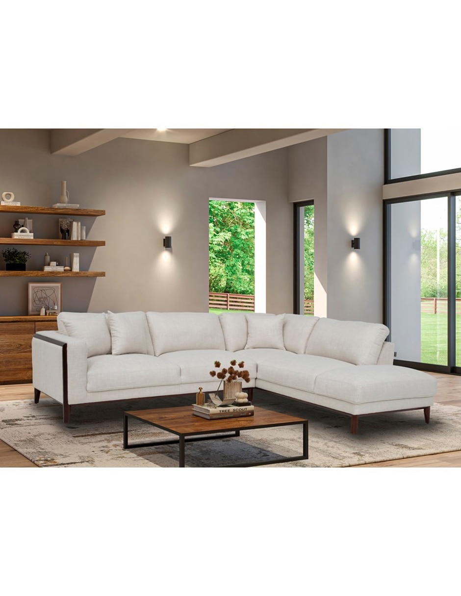 Sala modular izquierda de tela 5