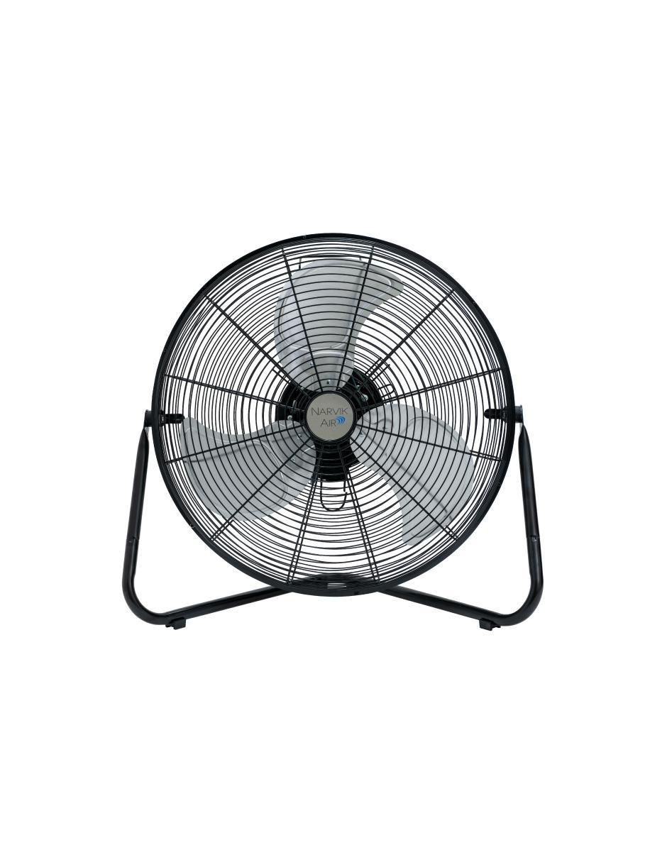 VENTILADOR DE PISO NA-F20 NARVI, NEGRO 1