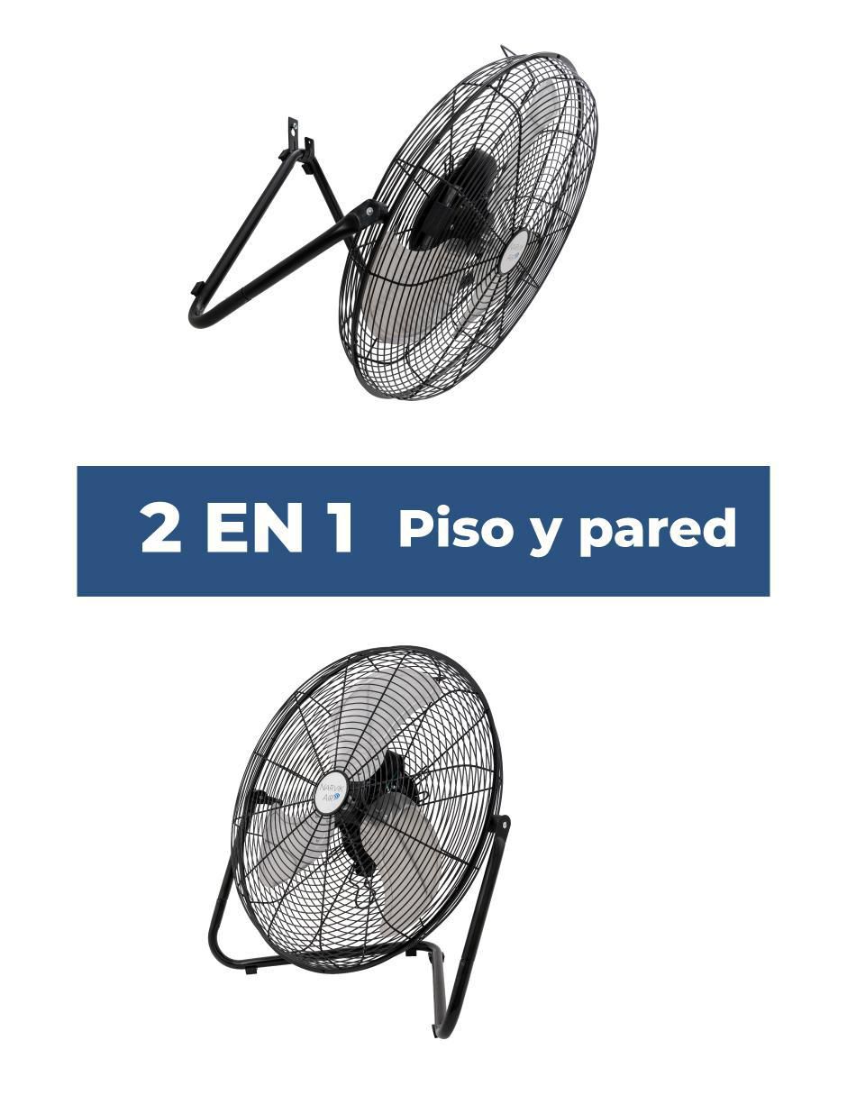 VENTILADOR DE PISO NA-F20 NARVI, NEGRO 4
