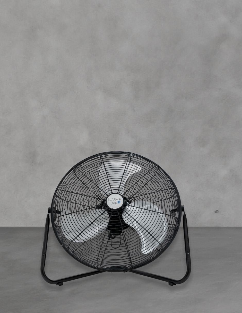 VENTILADOR DE PISO NA-F20 NARVI, NEGRO 7