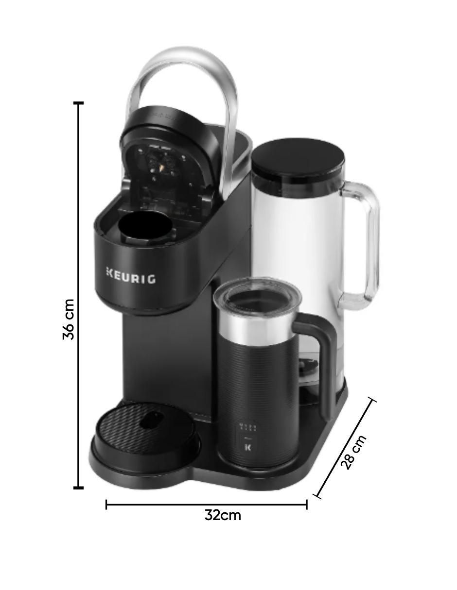 CAFETERA CAPSULAS K-CAFÉ, 1.7 L, NEGRO