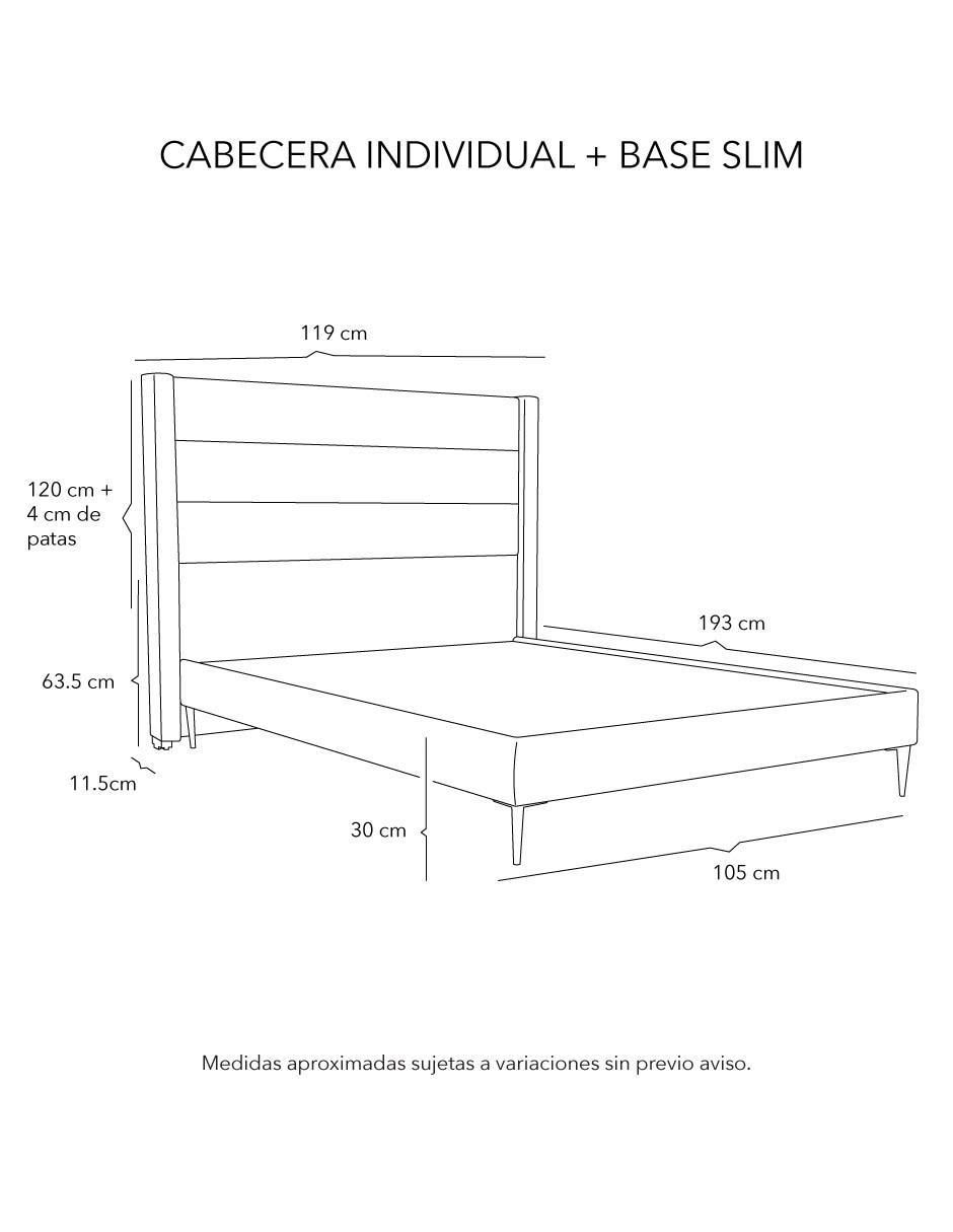 Cama Lugo Slim de madera pino 5