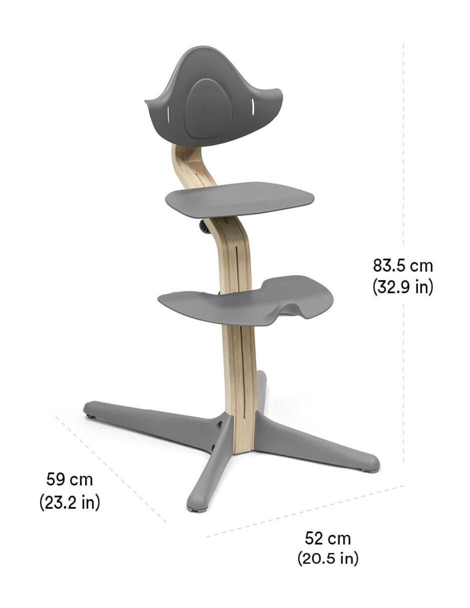 Silla alta Stokke Nomi