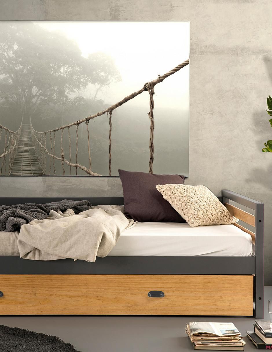 Cama Manhattan de mdf individual