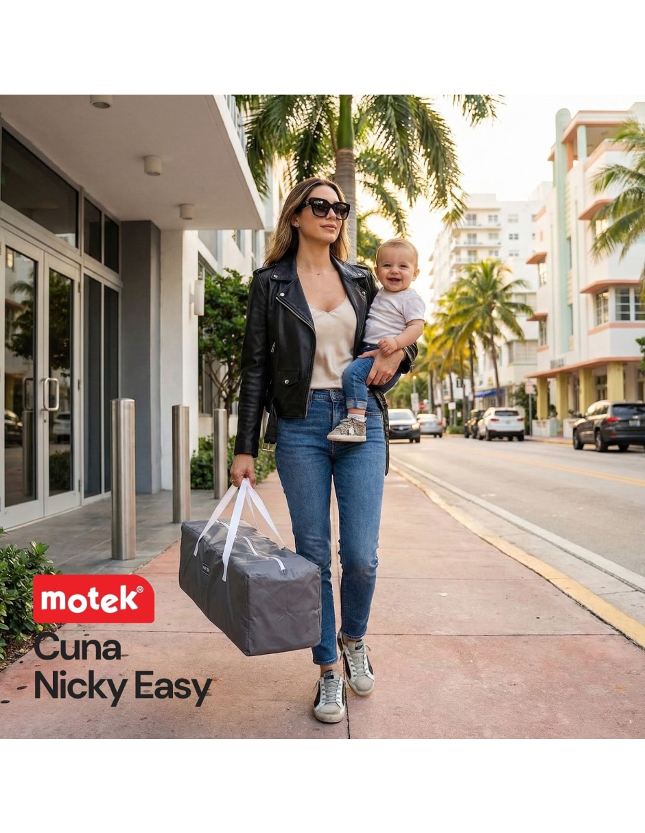 Cuna de viaje motek nicky easy