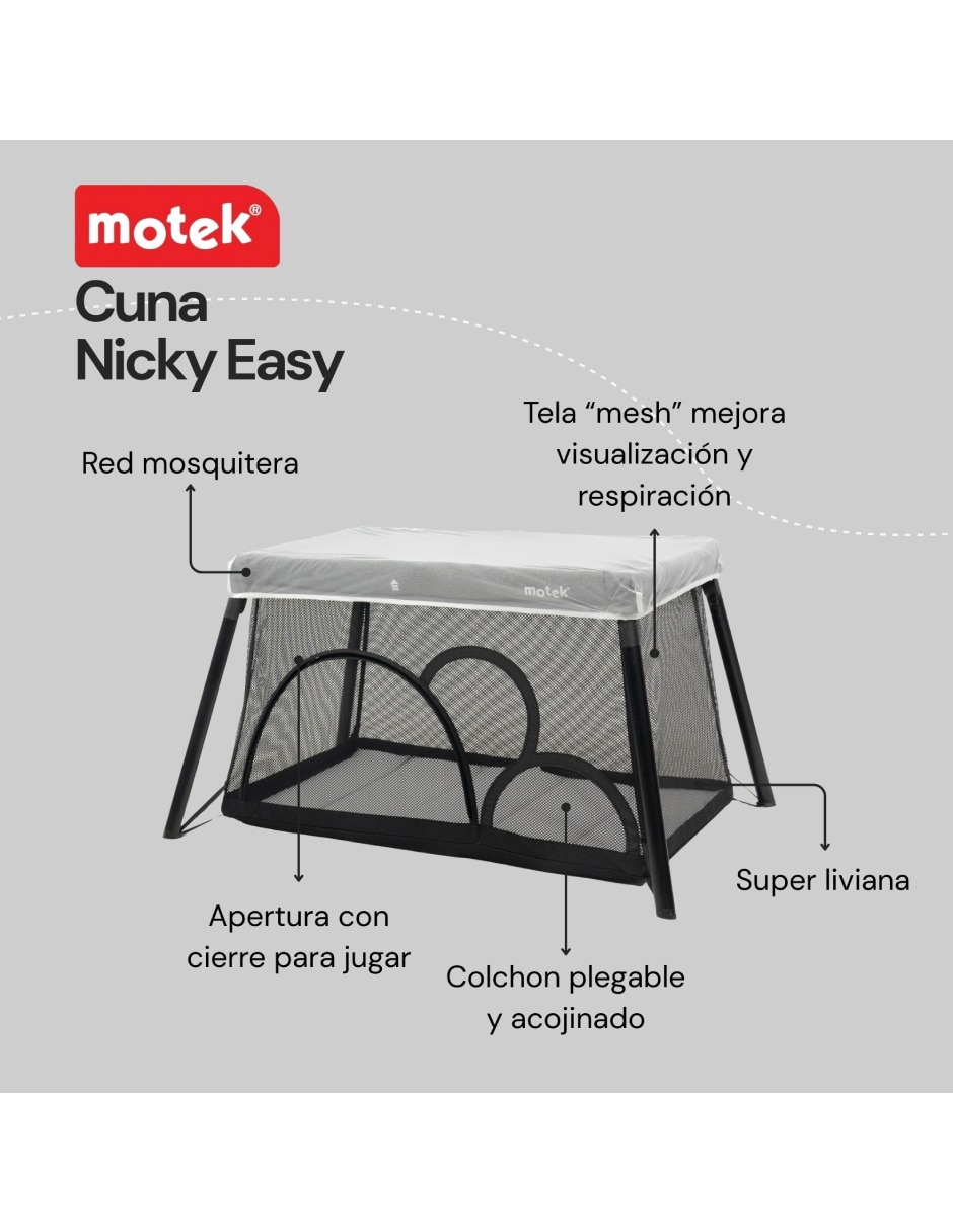 Cuna de viaje motek nicky easy