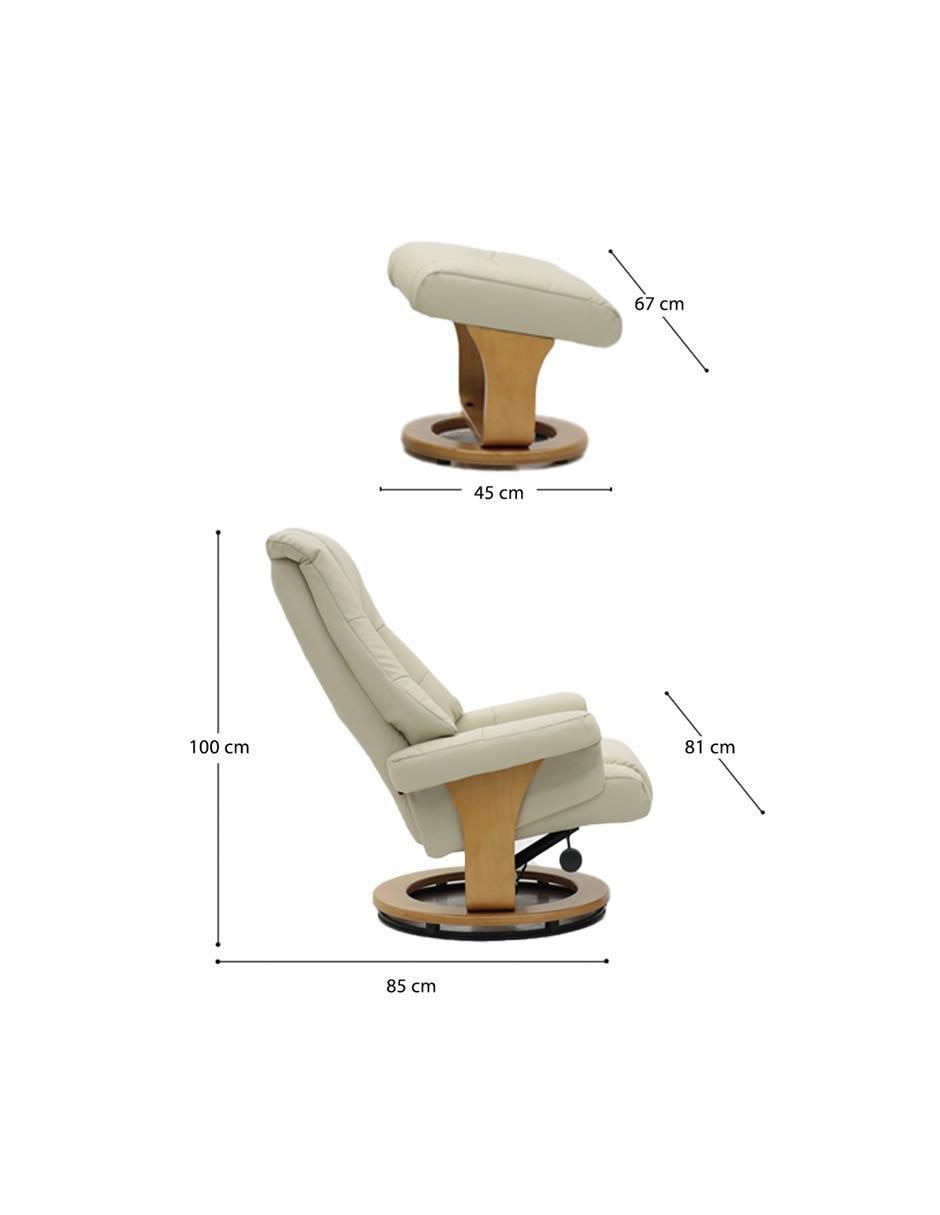 Reclinable Vanlig de vinipiel
