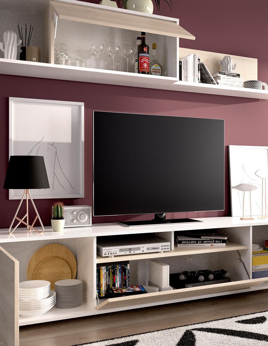 Mueble de TV armable Ken de MDF 2