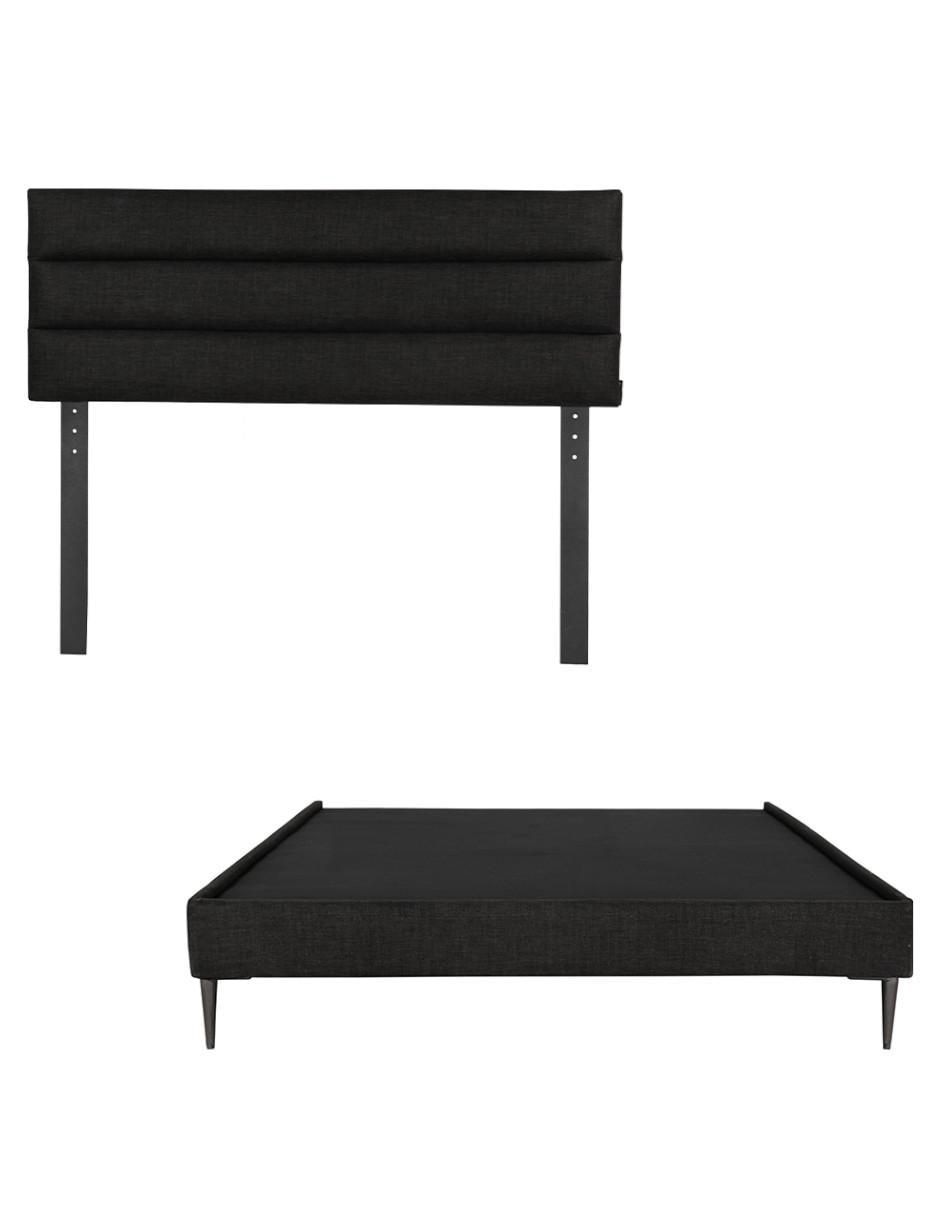 Cama logan slim de madera pino
