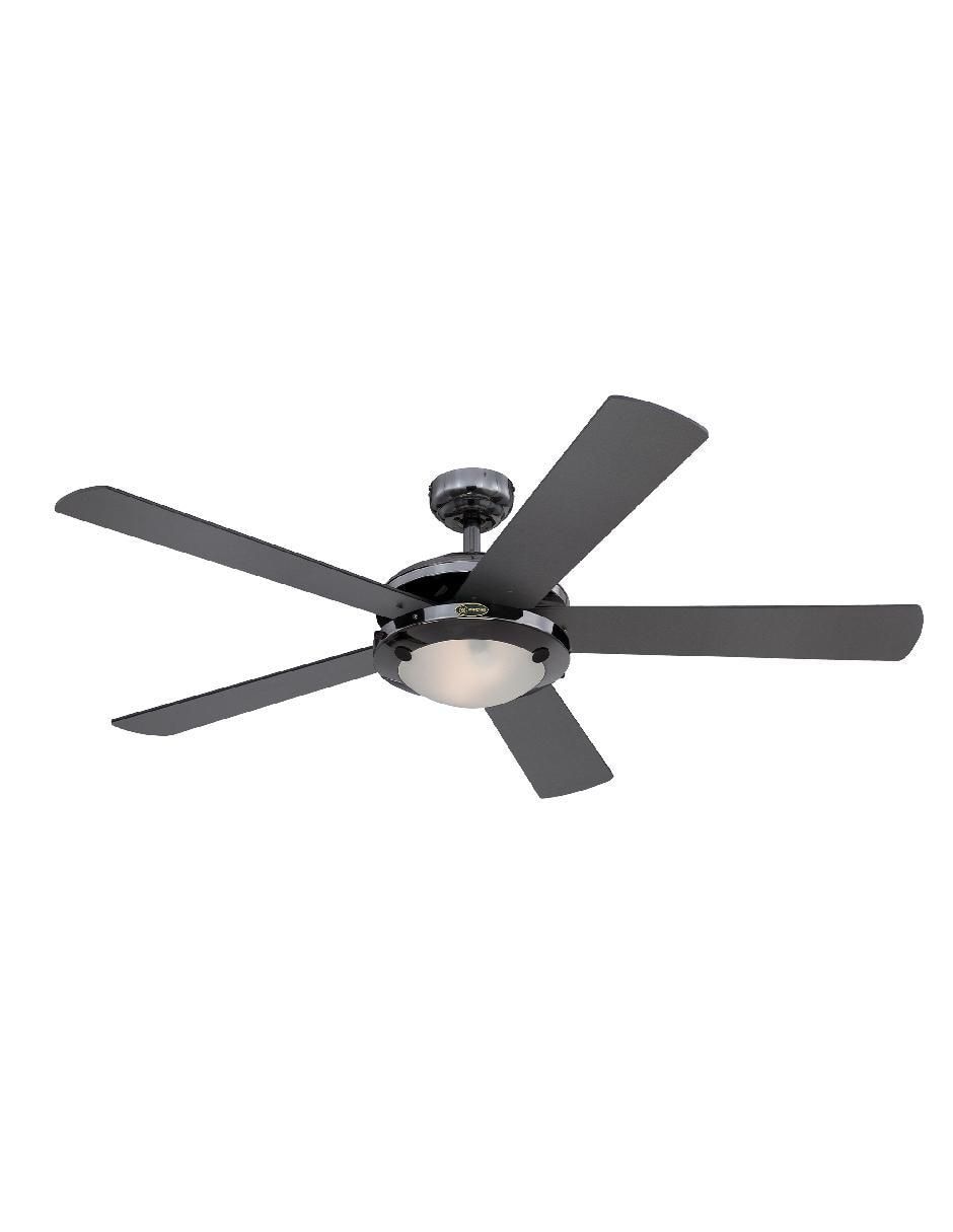 VENTILADOR DE TECHO COMET WESTI, NEGRO