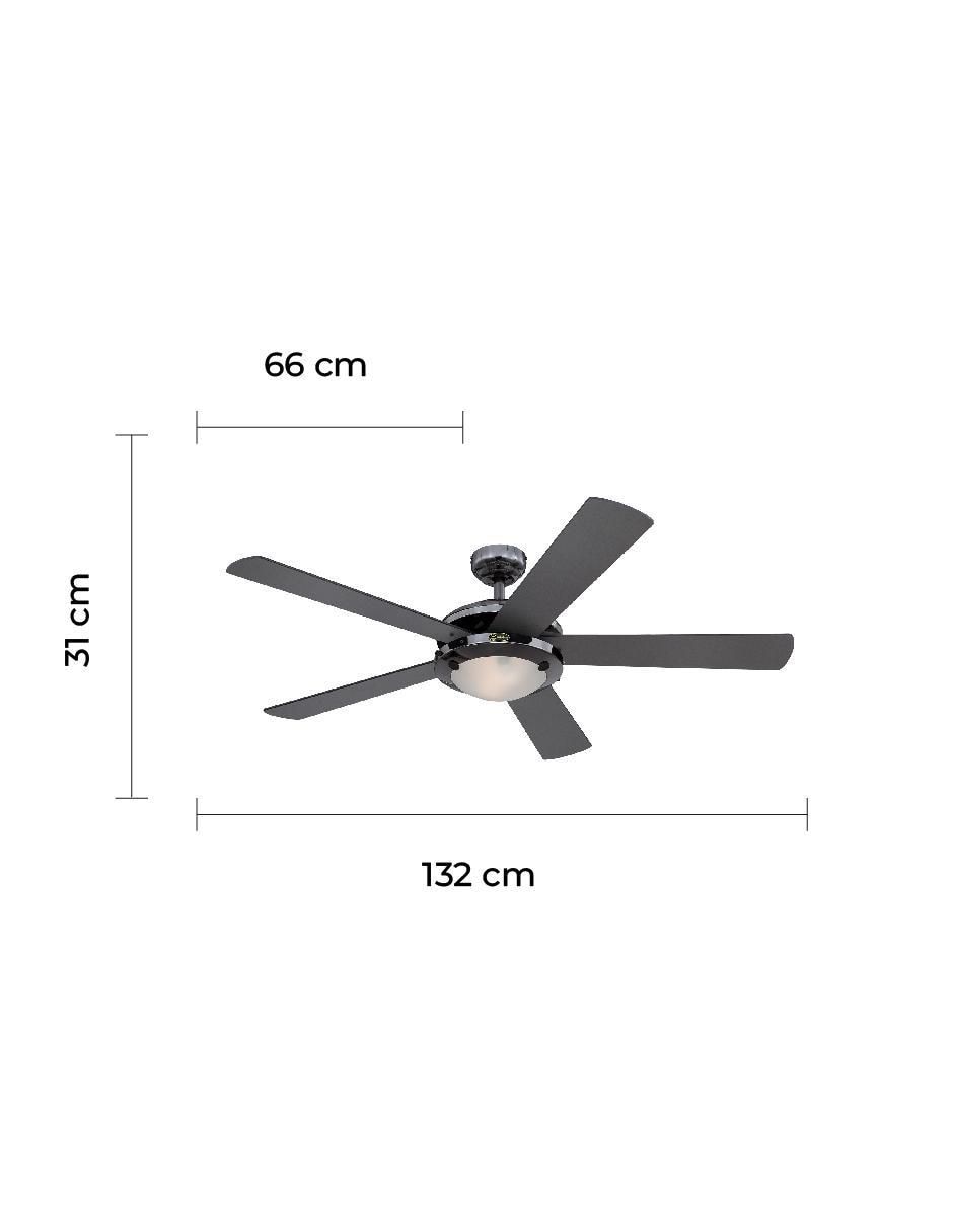 Ventilador de techo 3 velocidades 4