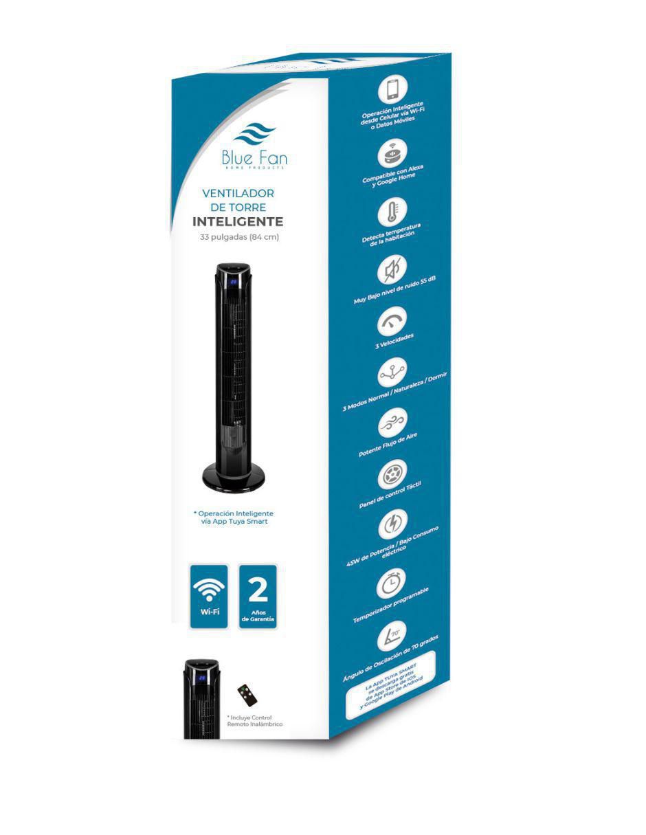 VENTILADOR SMART BFT33W BLUE F, BLANCO 6