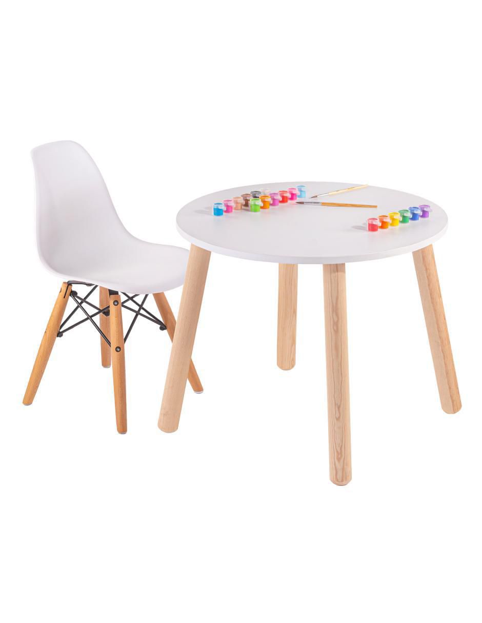 Mesa con silla armable kids 2