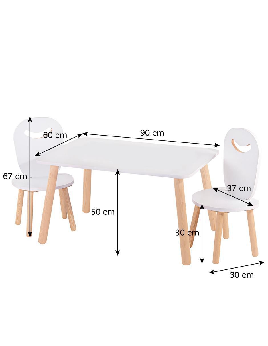 Mesa con silla armable toddlers 4