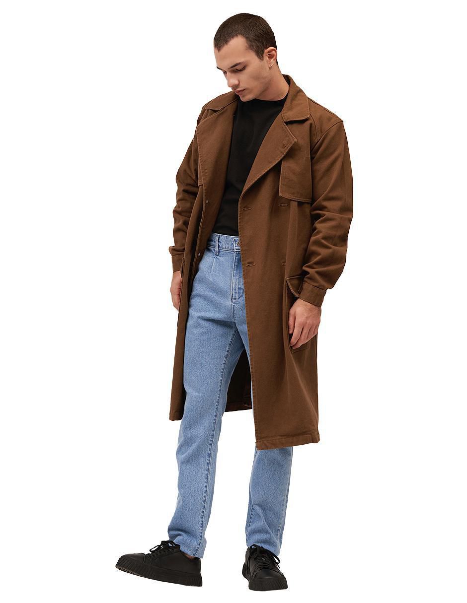 Gabardina largo para hombre 5