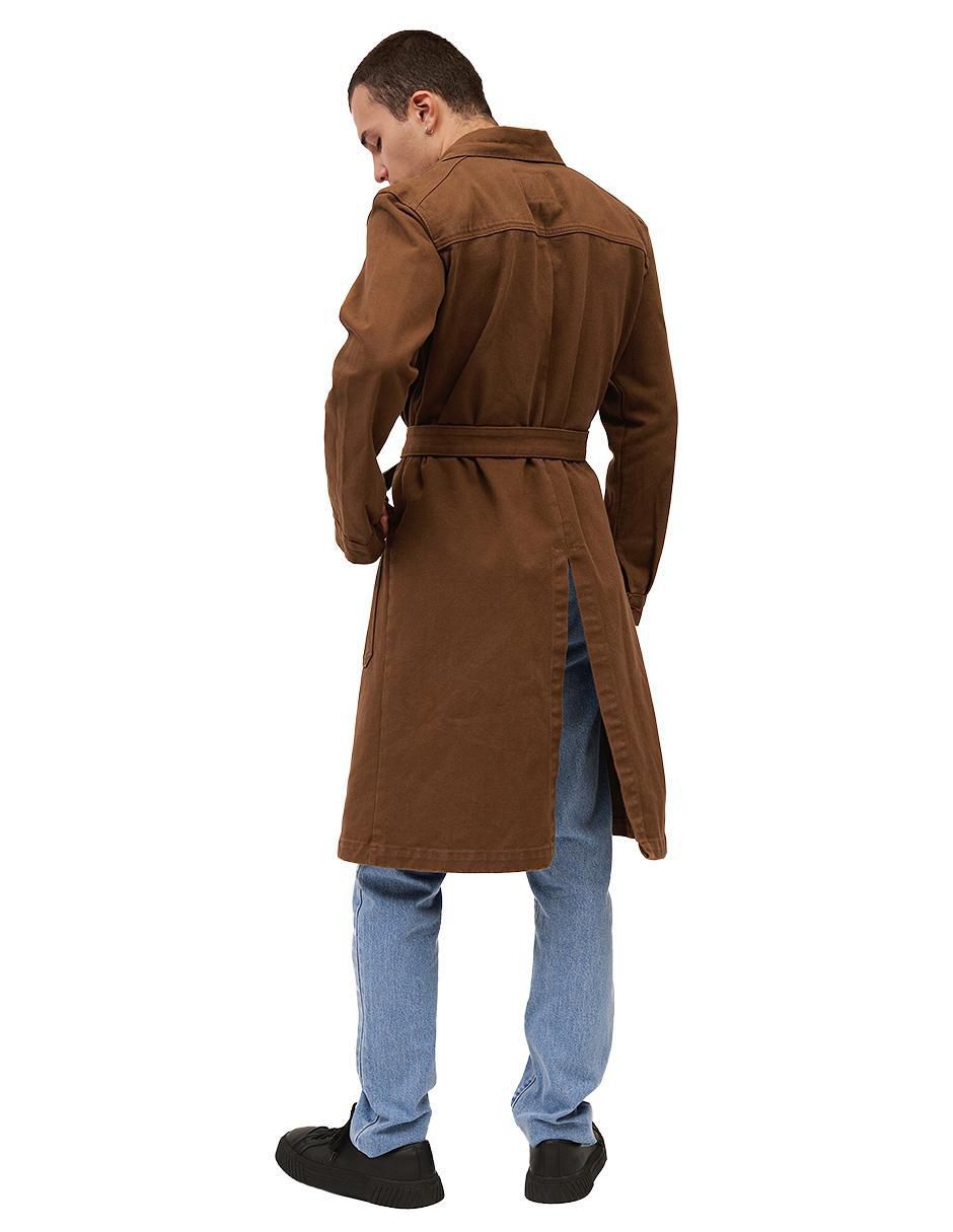 Gabardina largo para hombre 4