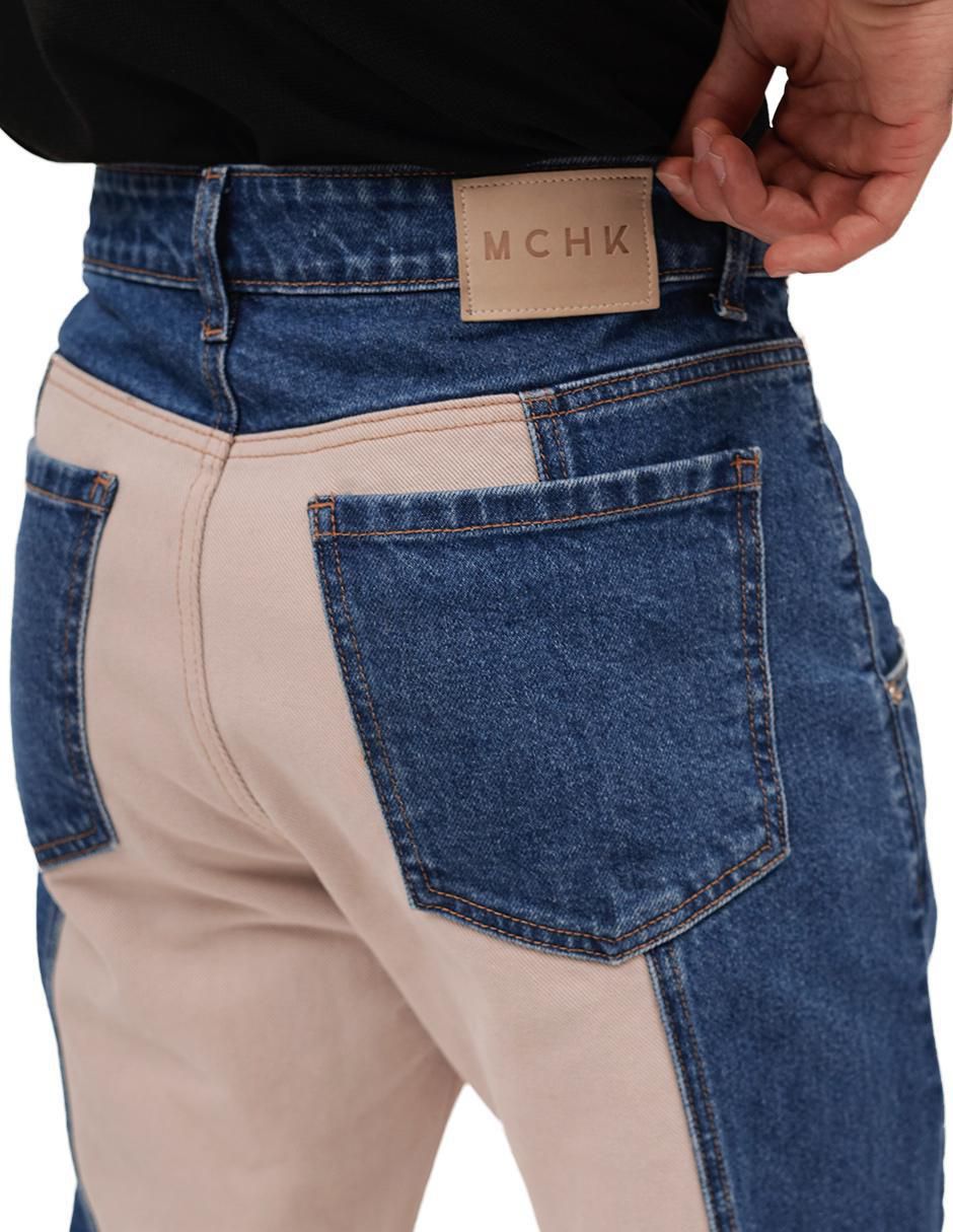 Jeans slim Mchk lavado claro para hombre