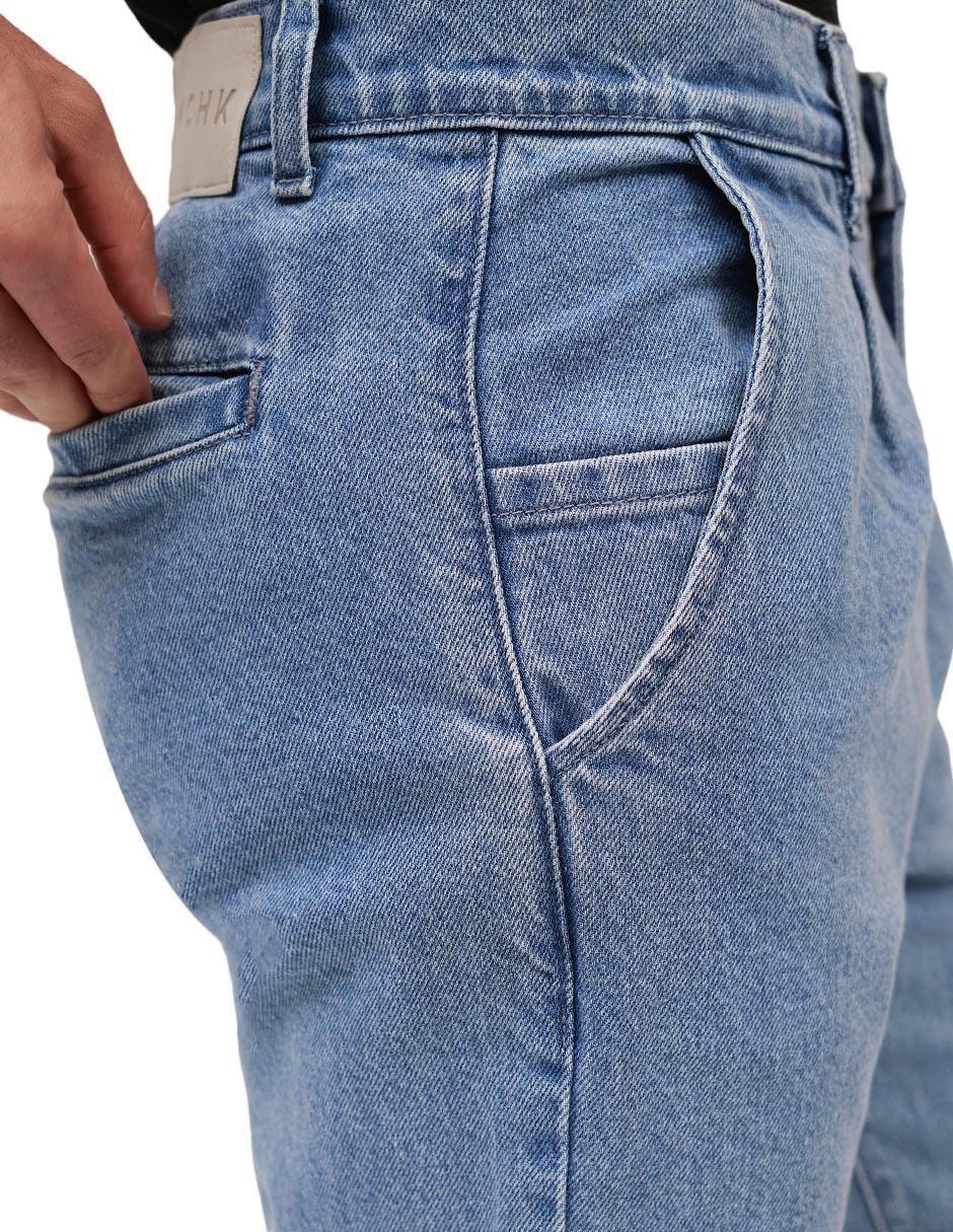 Jeans slim Mchk lavado claro para hombre