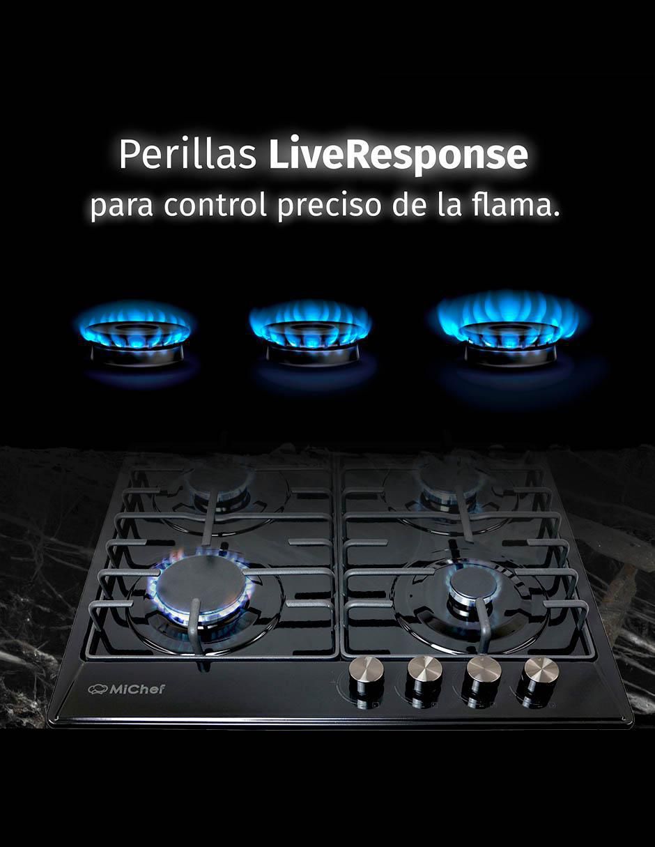 PARRILLA DE GAS FERNET EMPOTRABLE CON 4 2