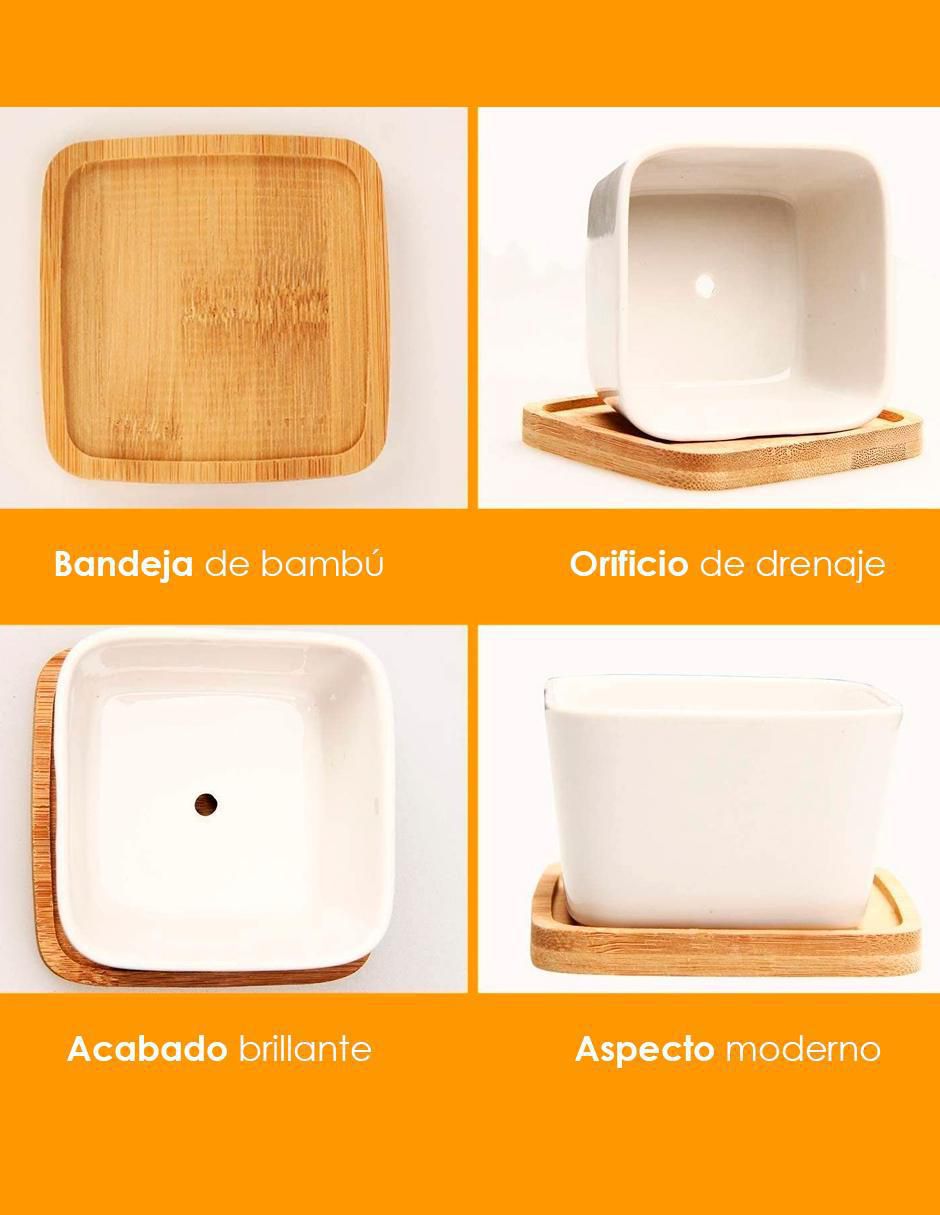 Maceta de cerámica