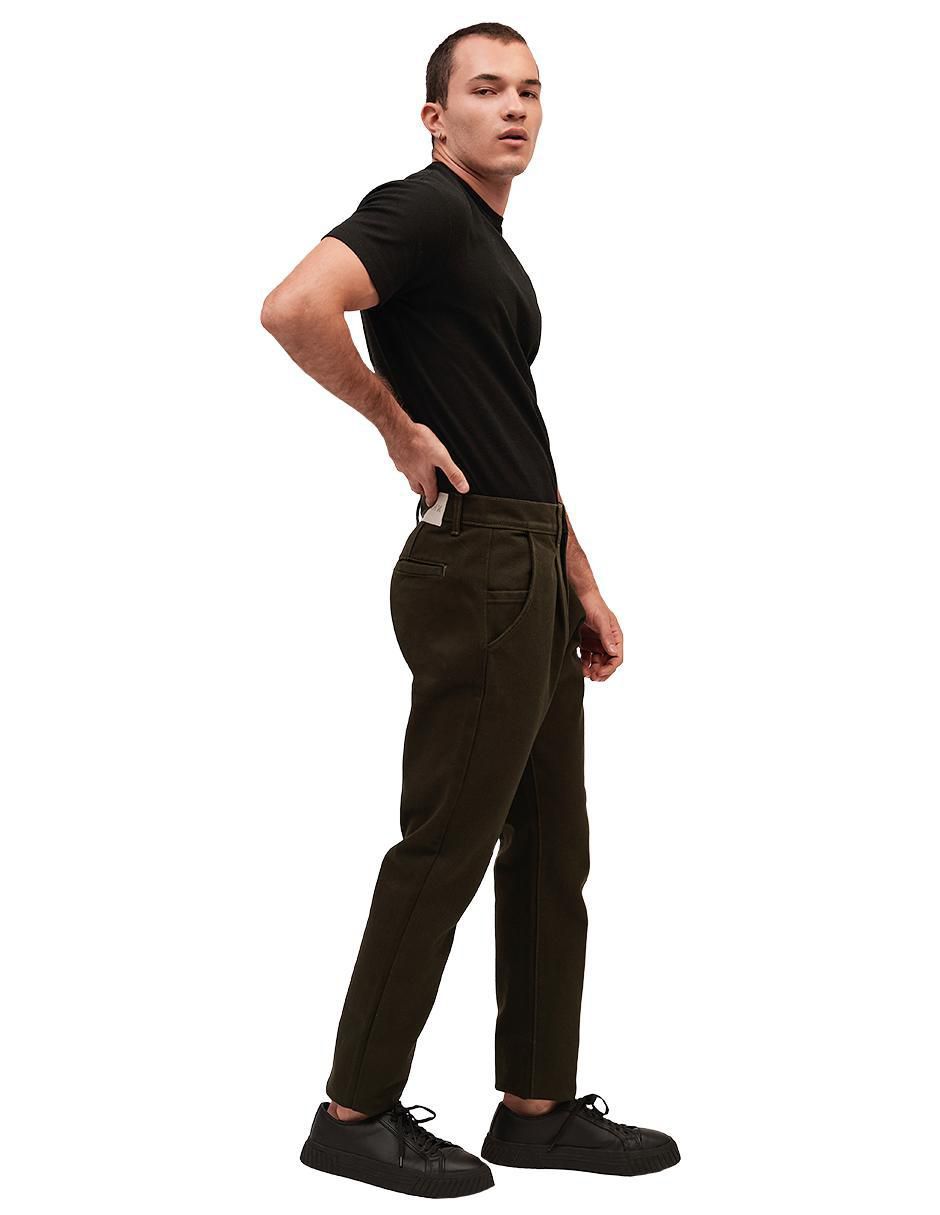 Jeans slim Militar lavado obscuro para hombre 7