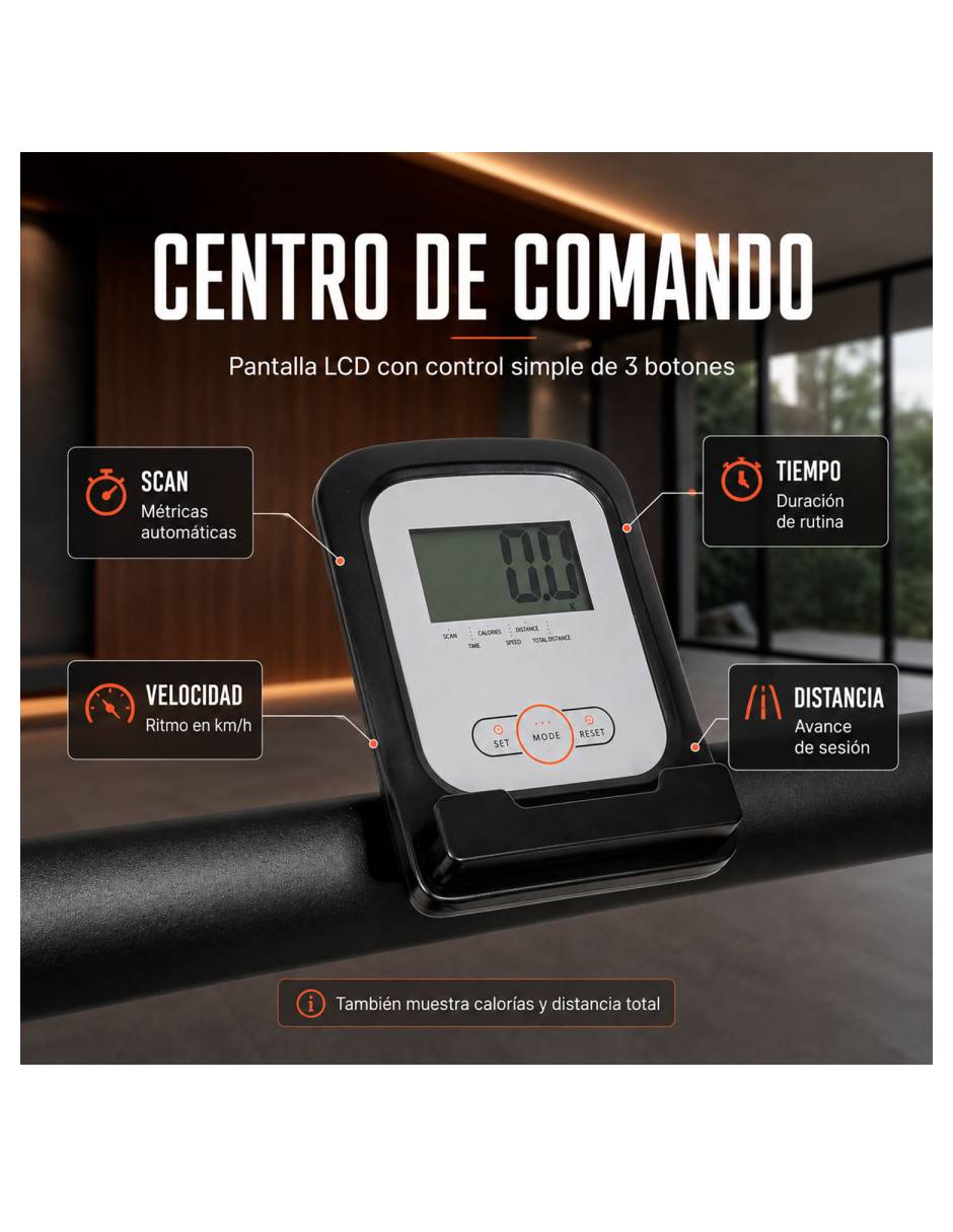 Caminadora mecánica Centurfit Mkz-Camicruvabas