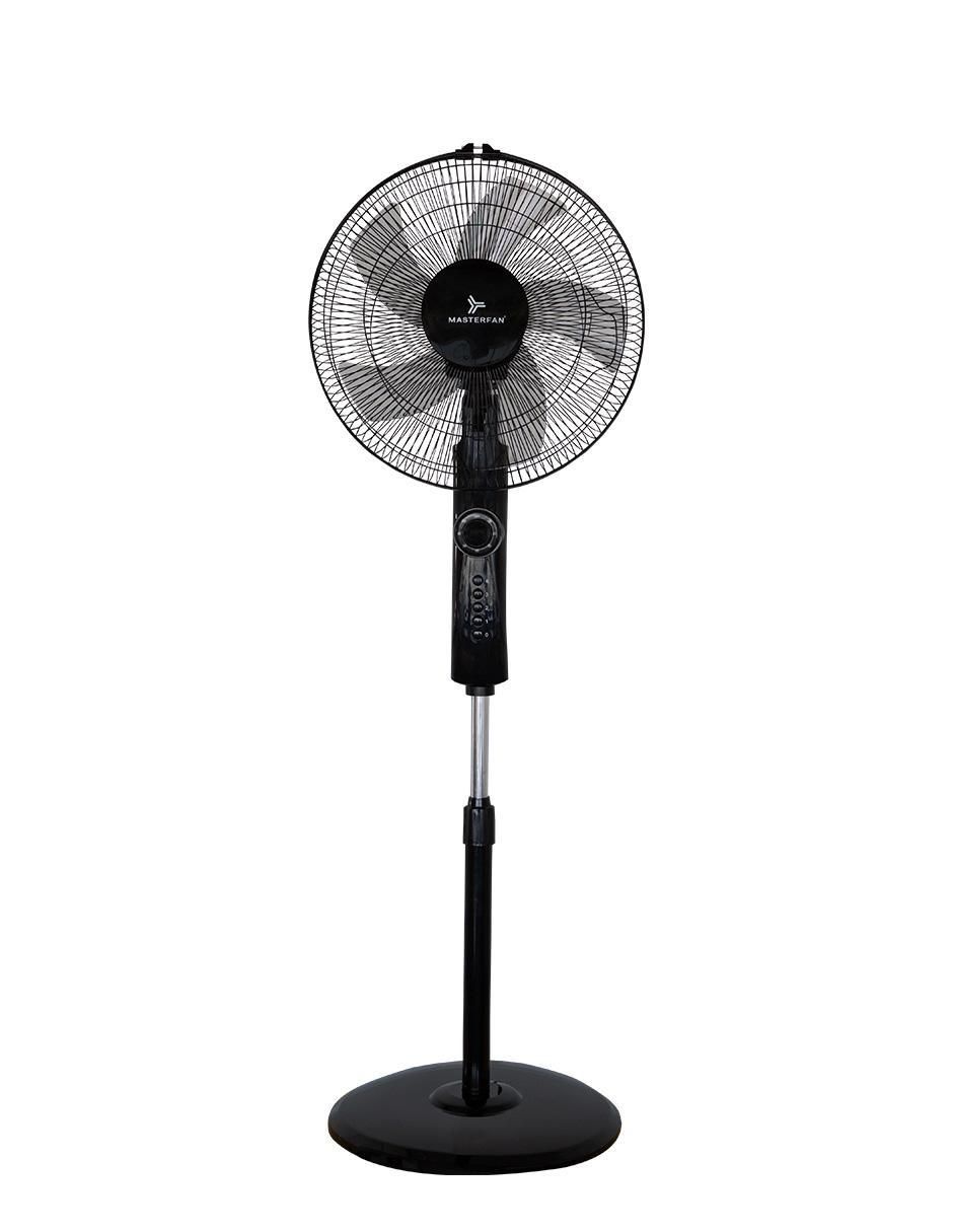 VENTILADOR DE PEDESTAL ARES MAS, NEGRO 1