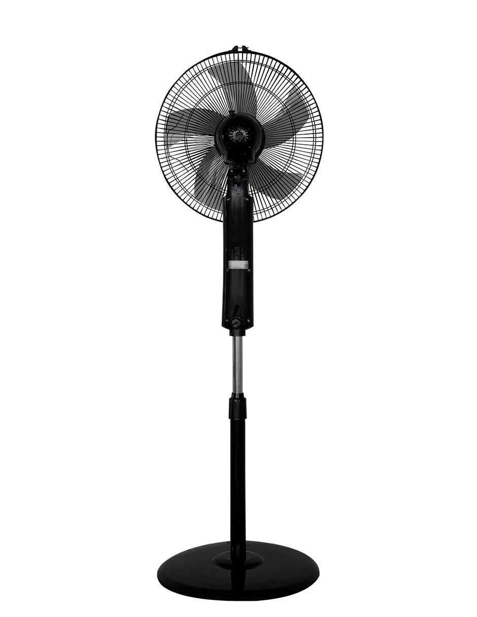 VENTILADOR DE PEDESTAL ARES MAS, NEGRO