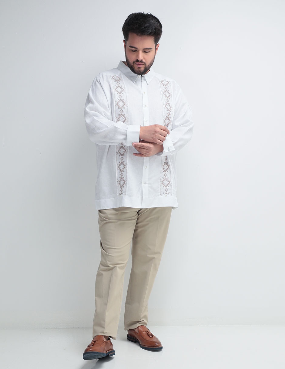 Pantalón de vestir recto Michael Kors de algodón para hombre