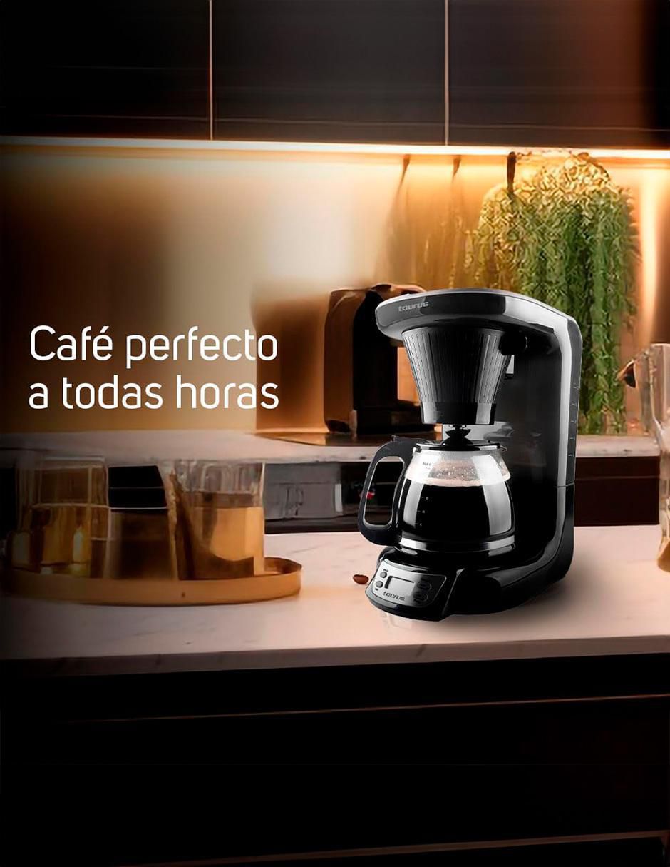 CAFETERA GOTEO ELÉCTRICA, 1.2 L, NEGRO 3