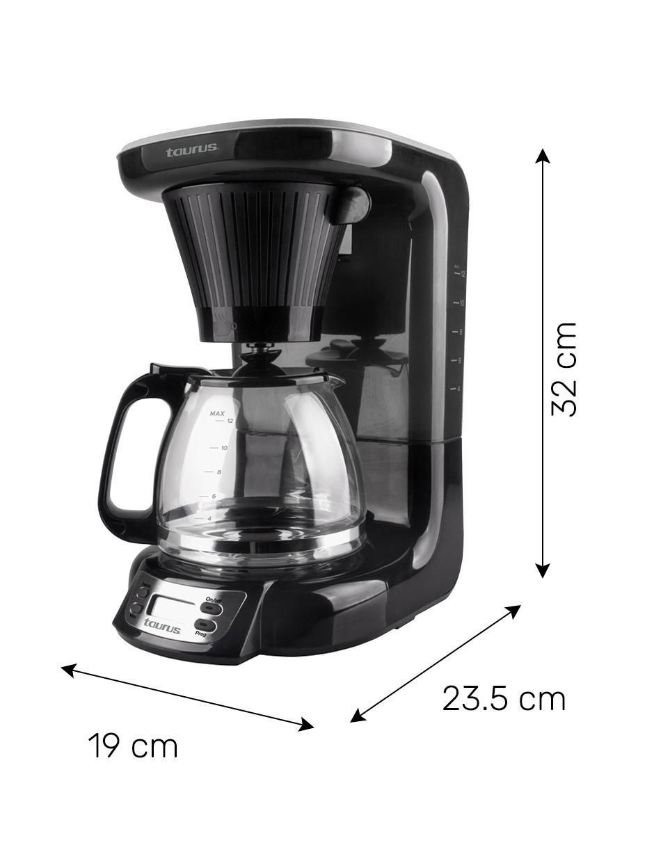 CAFETERA GOTEO ELÉCTRICA, 1.2 L, NEGRO