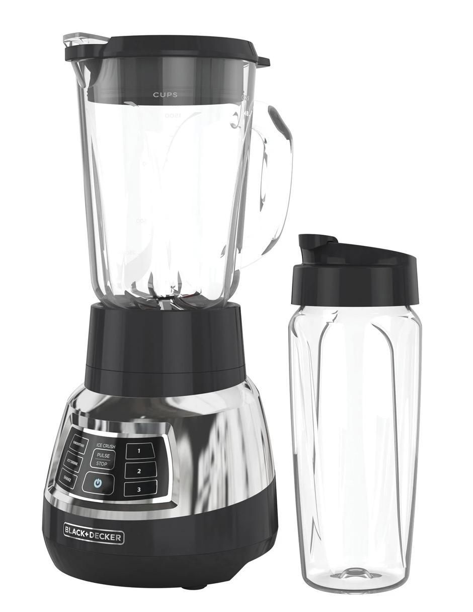 LICUADORA BL1400DG-P BLACK + DE, NEGRO