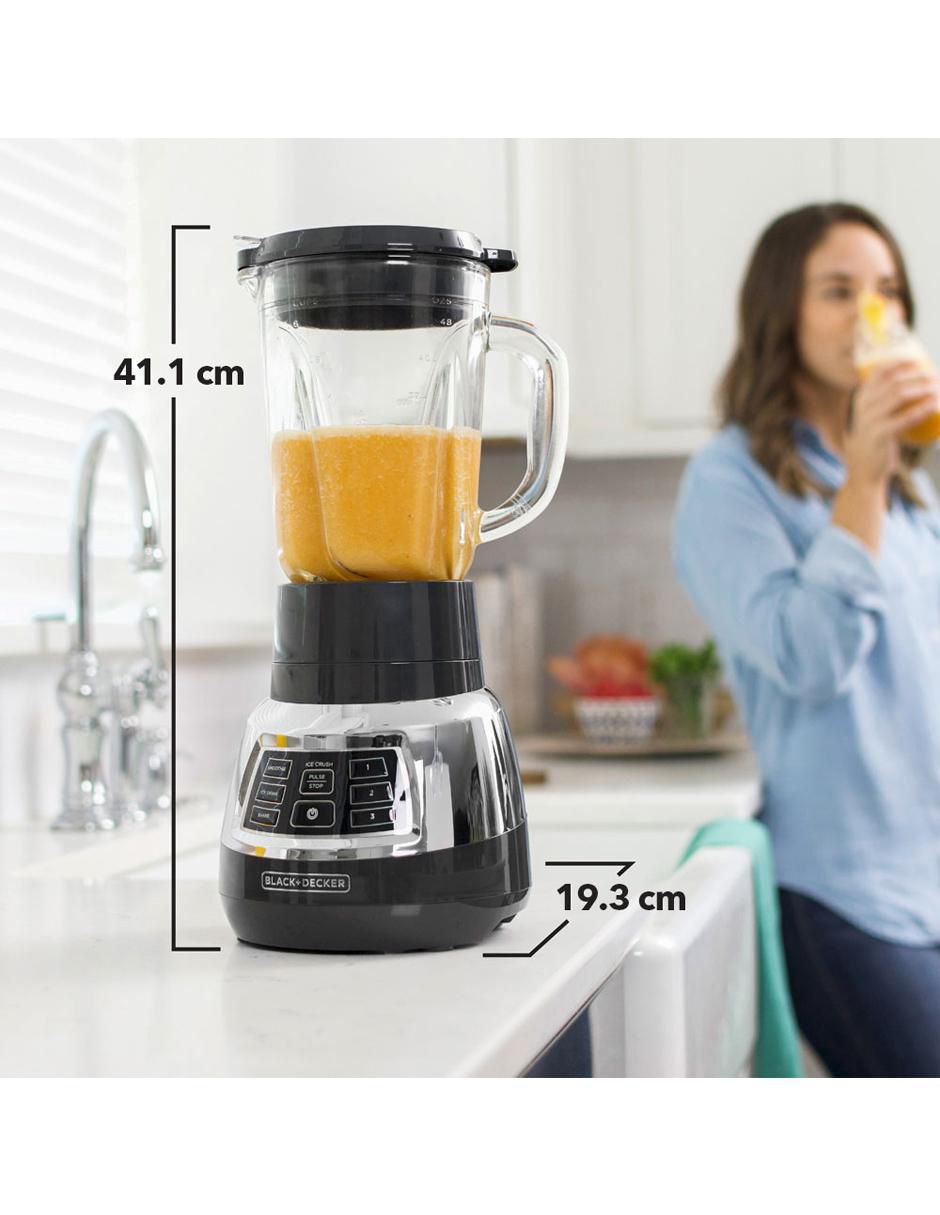 LICUADORA BL1400DG-P BLACK + DE, NEGRO