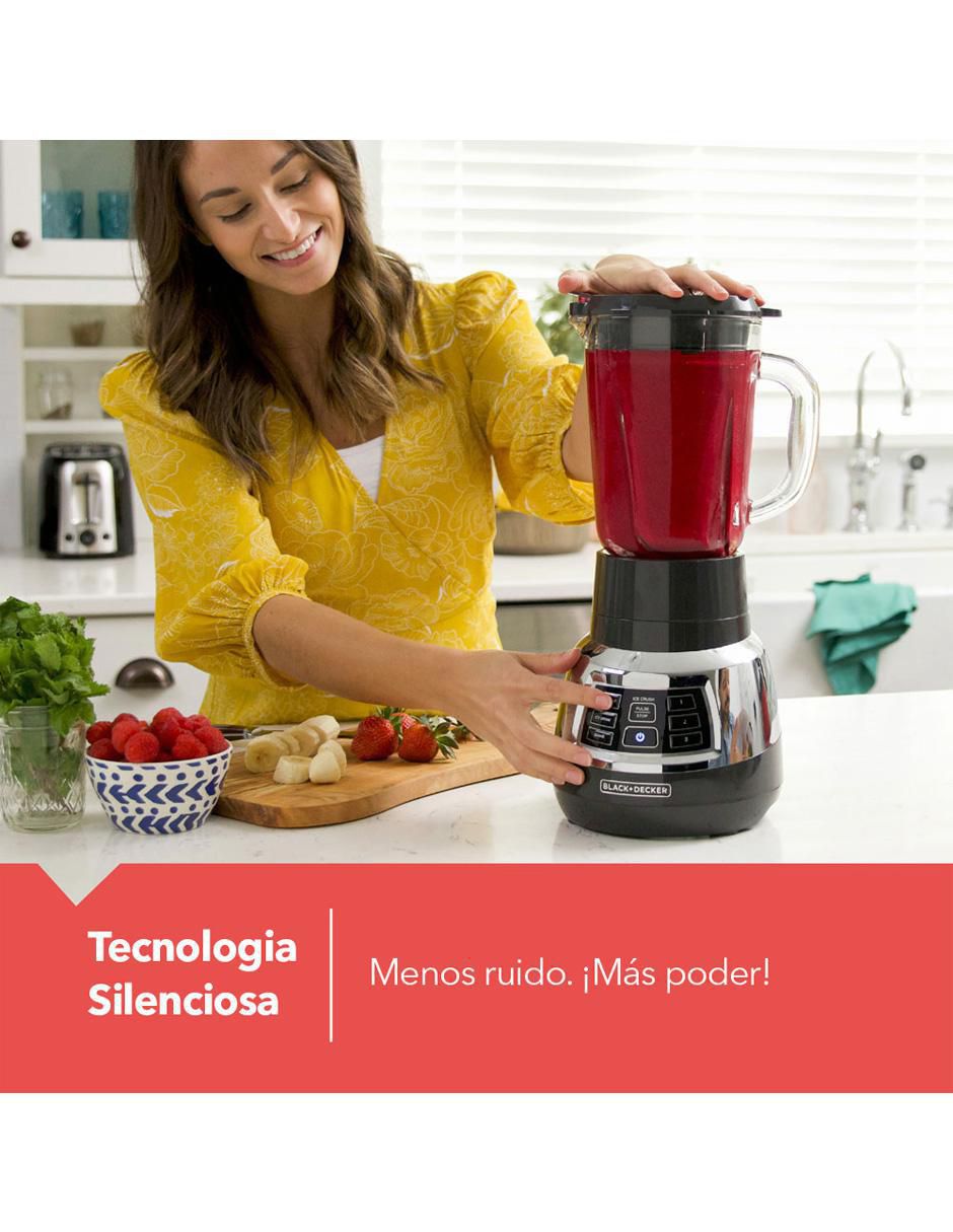 LICUADORA BL1400DG-P BLACK + DE, NEGRO