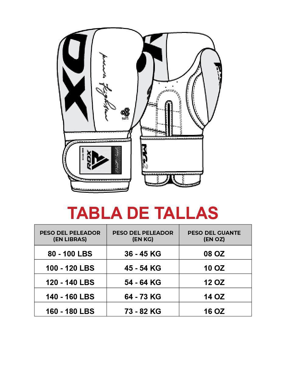 Guantes para box adulto 6