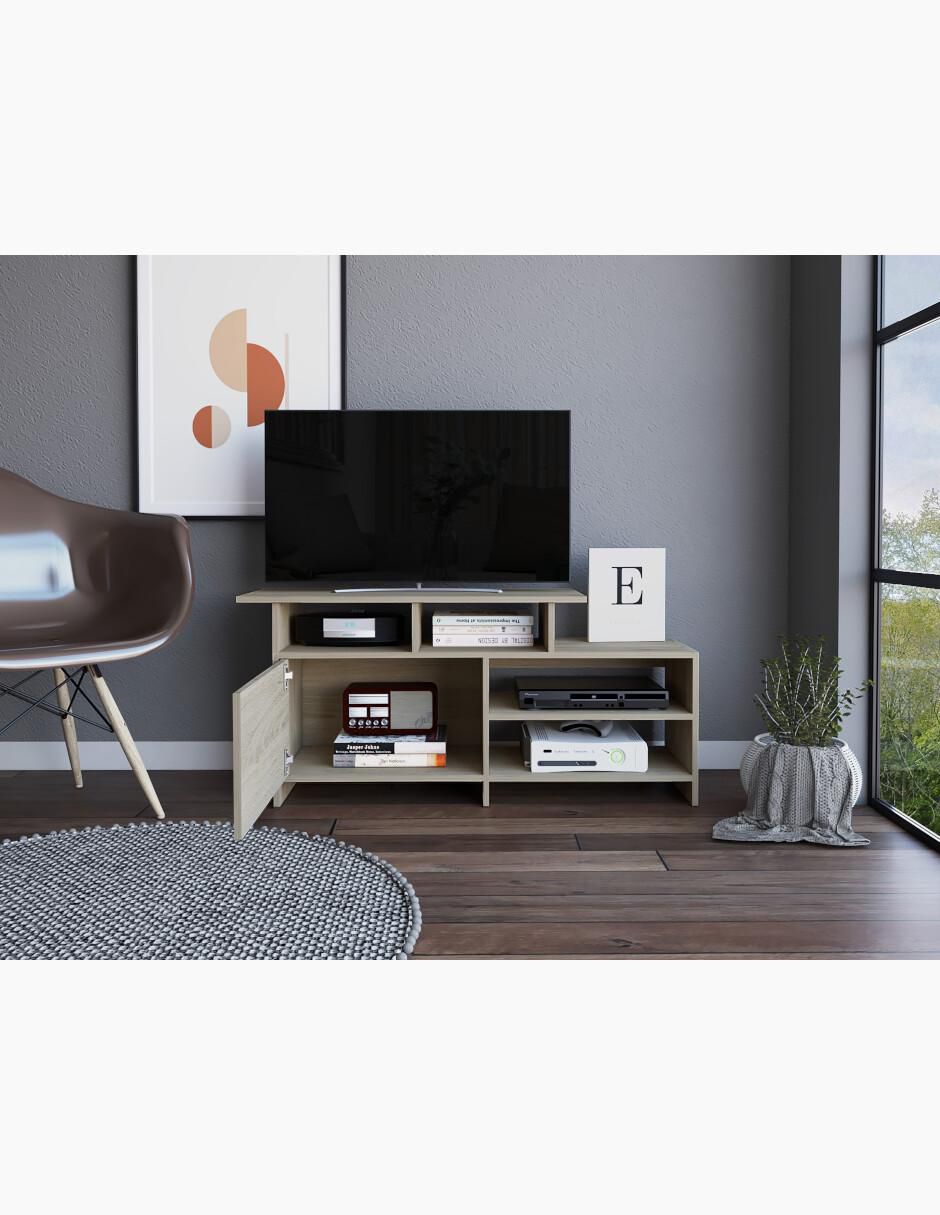 Mueble de TV armable Lima de melamina 6