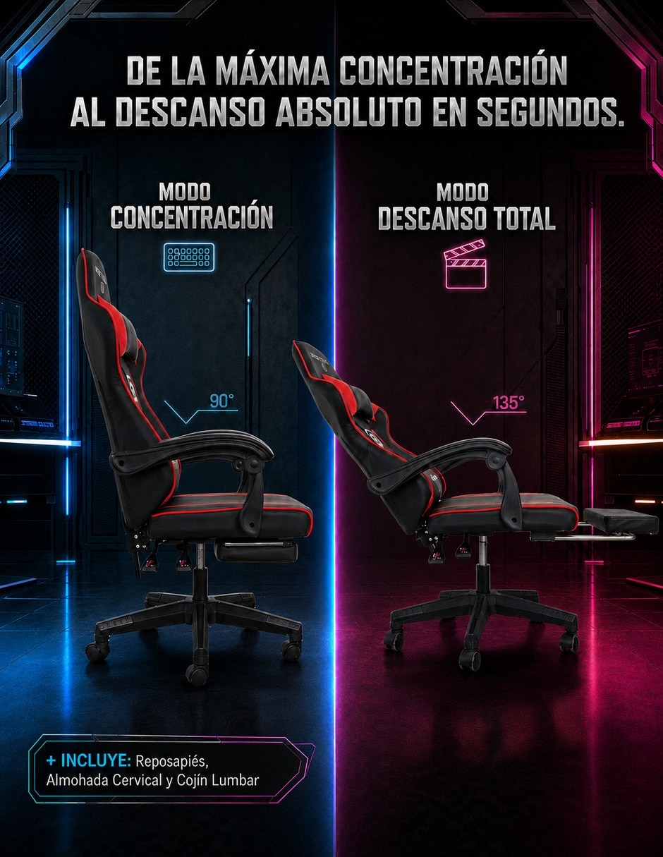 Silla gamer Delux Instigo