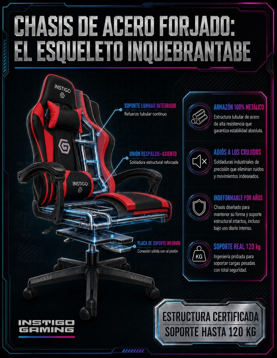 Silla gamer Delux Instigo