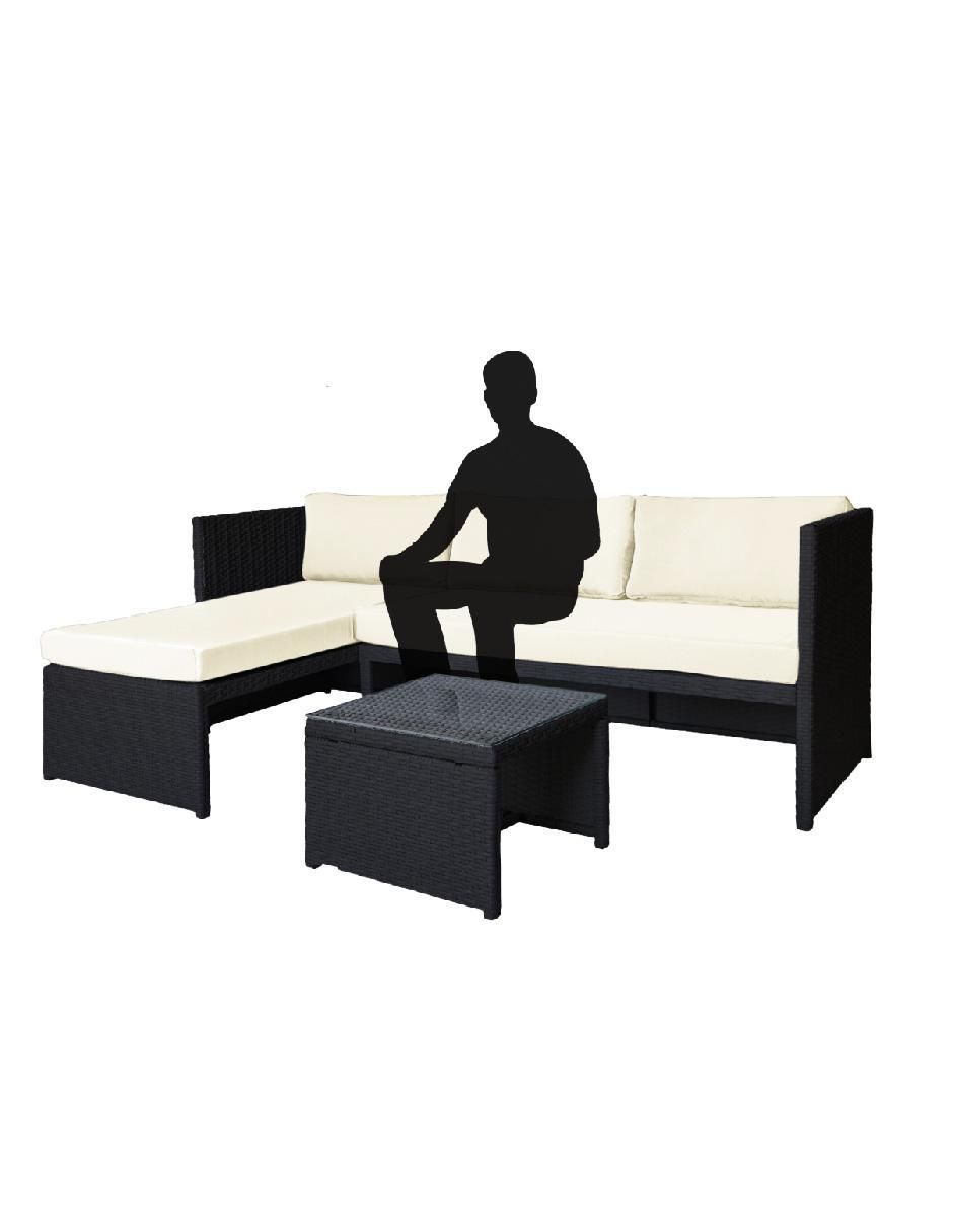 Sala modular de ratán natural 7