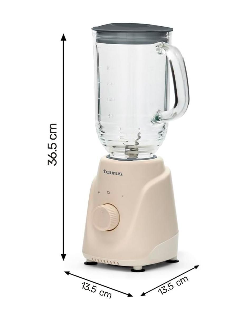 LICUADORA MENINA GLASS ECO TAUR, BEIGE