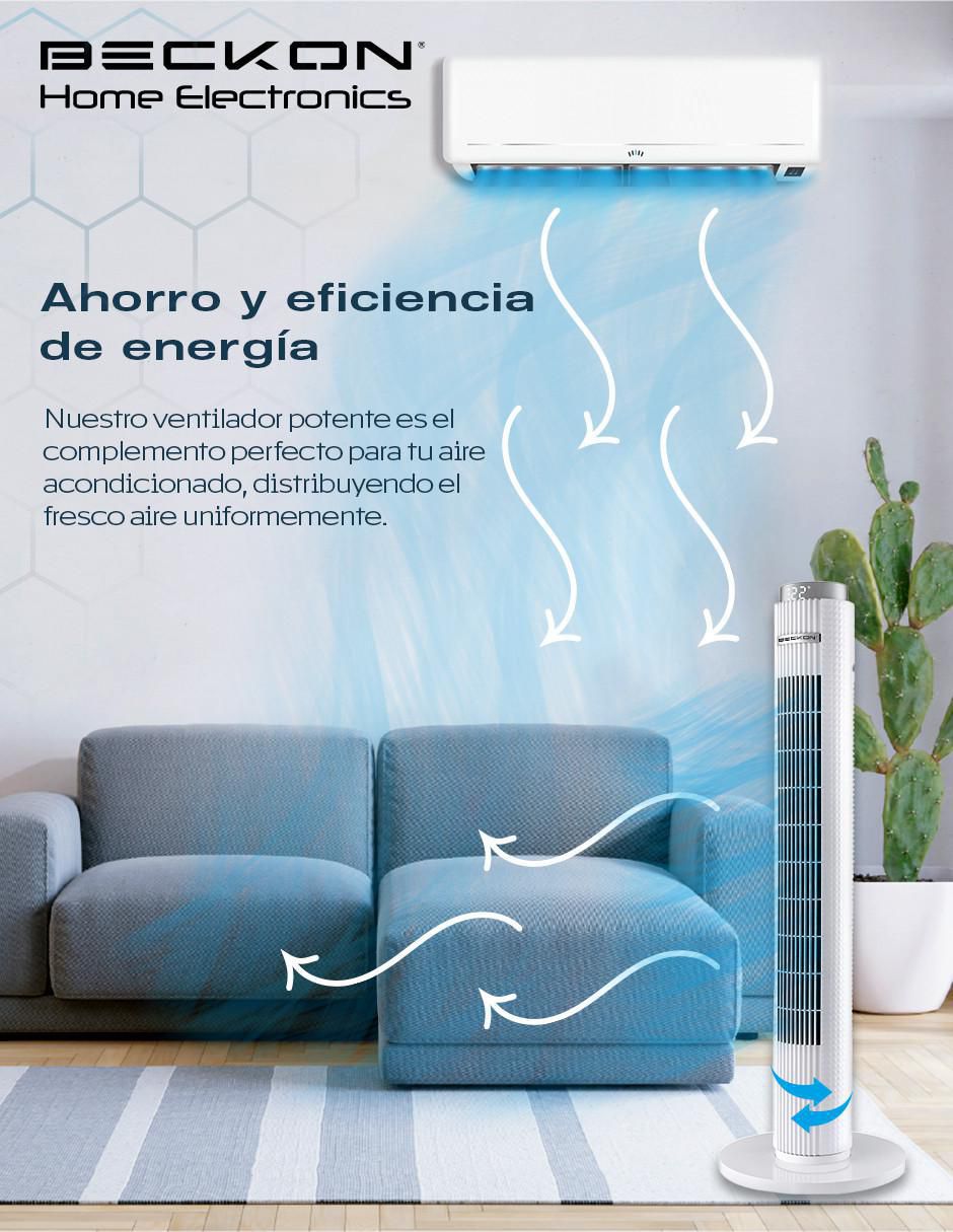 VENTILADOR DE TORRE BV-13DBLAN, BLANCON