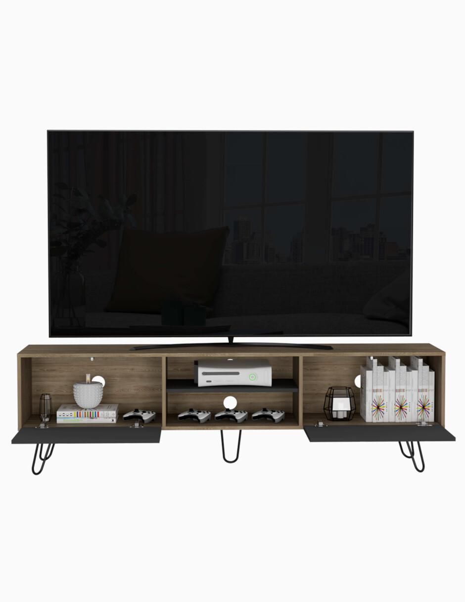 Mueble de TV armable Vassel de melamina 5