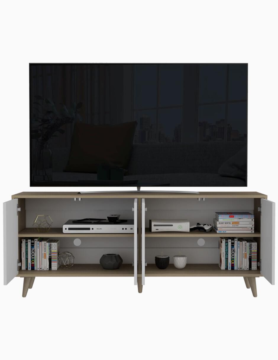 Mueble de TV armable Bora de melamina 5