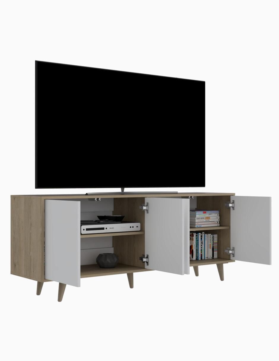 Mueble de TV armable Bora de melamina