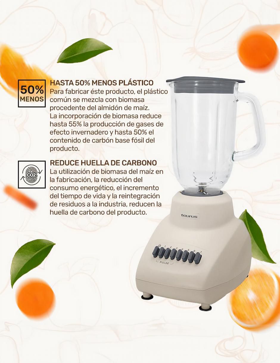 LICUADORA VALENCIA ECO TAURUS, BEIGE