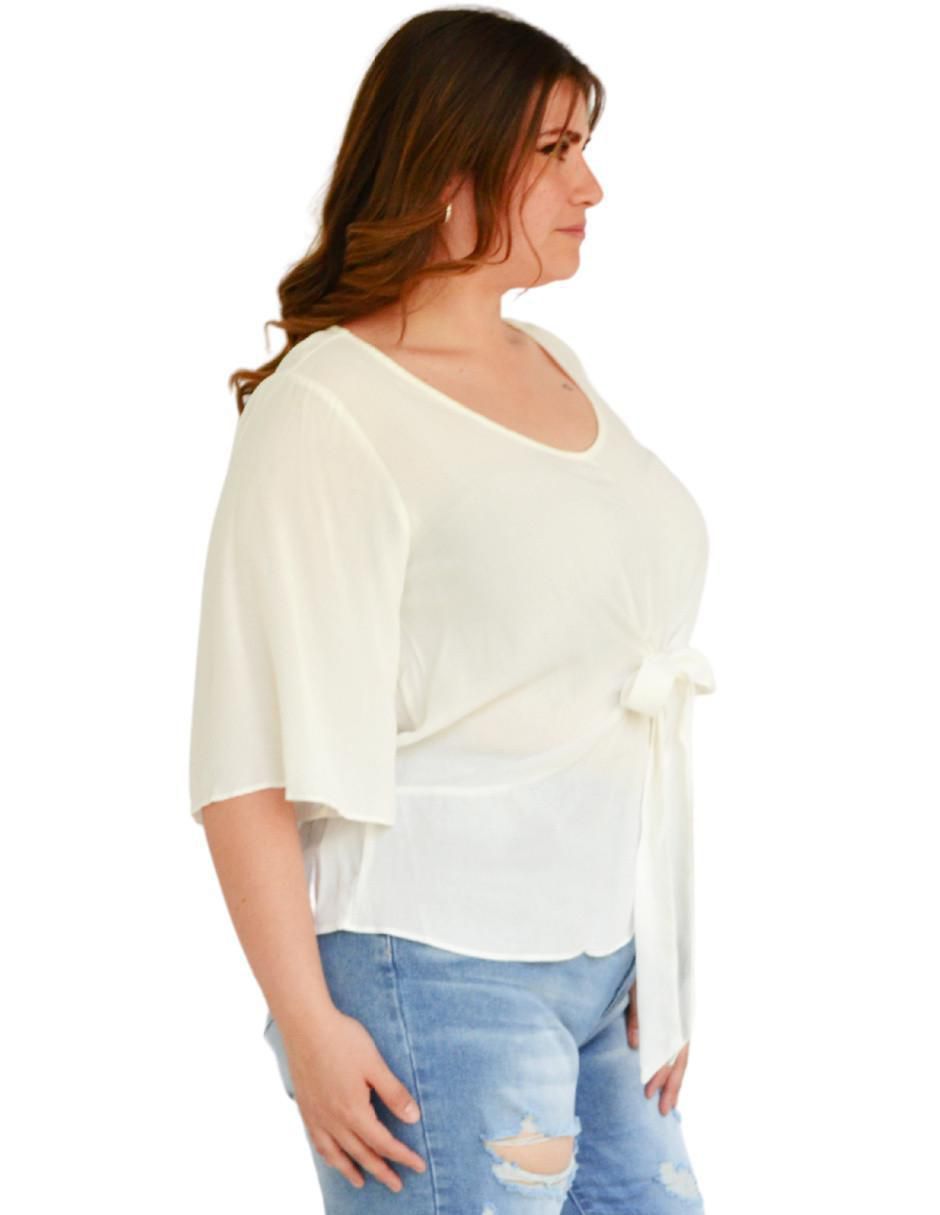 Blusa túnica manga 3/4 para mujer 7