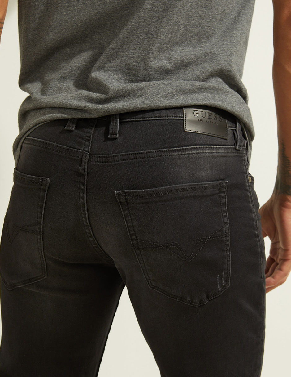 Jeans slim Guess deslavado para hombre