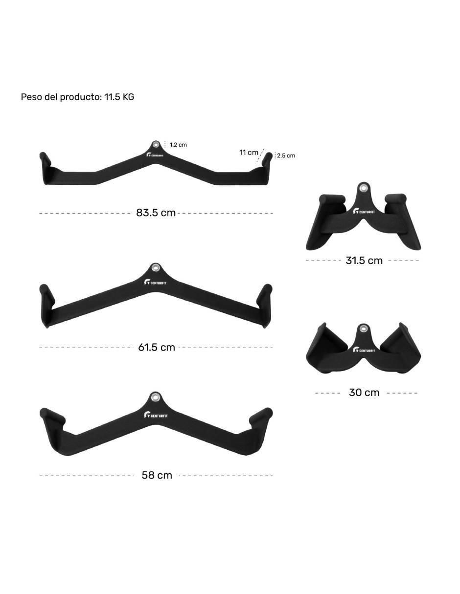 Set Manerales 5 Piezas Centurfit