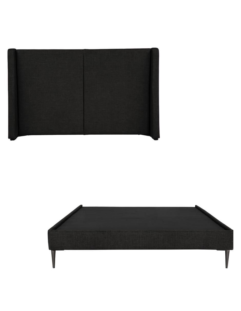 Cama milan slim de madera pino